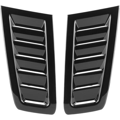 New Stylish Car Bonnet Vent With Slots Cut Replacement Bonnet Air Vent Fits For Ford Focus RS MK2 Auto Modified Accessory