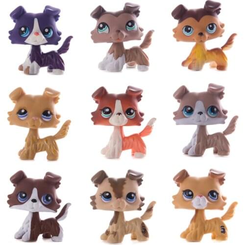 Original LPS Little Pet Shop Collie Dog Collection Shorthair Cat High Quality Dolls Action Figures Model Toys For Girl Kids Gift