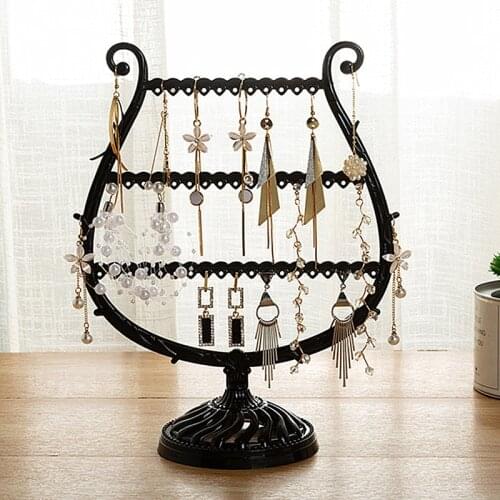 Creative Wine Cup Shape Earrings Bracelet Storage Shelf Jewelry Display Holder Ear Stud Stand Antler Tree jewelry Organizer