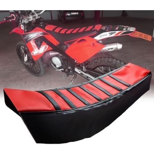 For Honda CR CRF CRM SL 125 150 230 250 450 480 500 50 80 85 1000 X R L F M RX AR RWE RALLY TRICKER Motorcycle Rubber Seat Cover