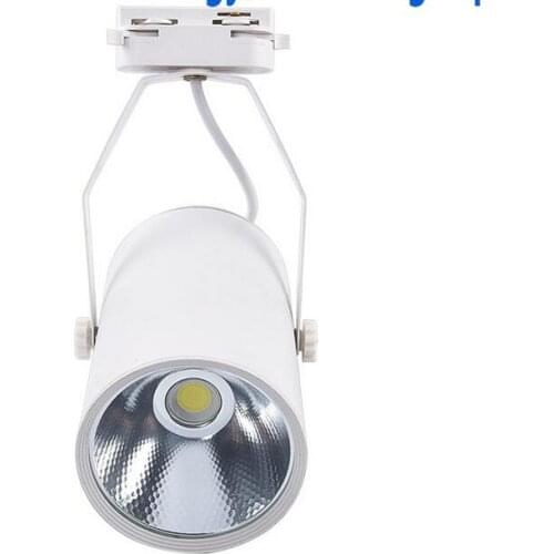 COB 7W LED Track light AC110-240V Track Lighting Retail Spot Wall Lamp Rail Spotlights Replace Halogen Lamps