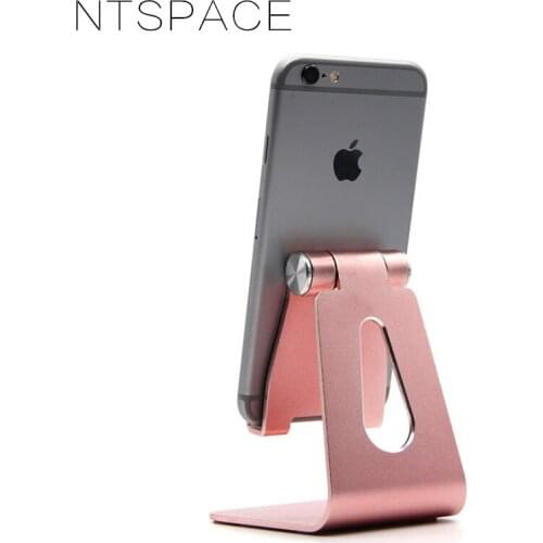 Universal Phone Holder for iPad iPhone Xs Mobile Phone Holder Stand Aluminium Alloy Metal Tablet Stand For Samsung Xiaomi Huawei