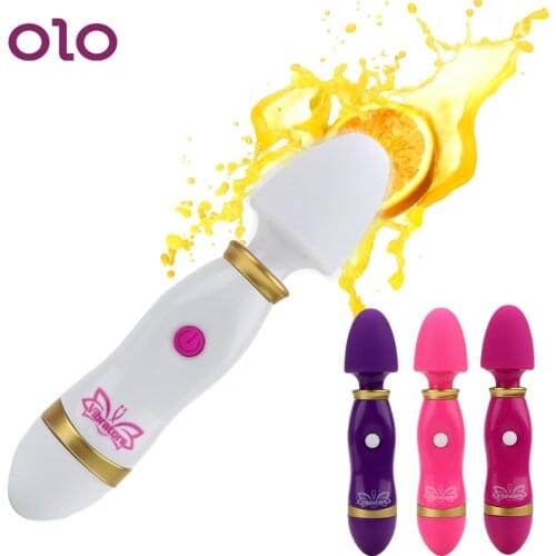 OLO 12 Speed Adult Products Female Masturbation Clitoris Stimulate AV Stick Magic Rod G-spot Vibrator Sex Toys for Woman