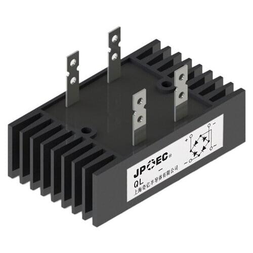 Rectifier with Radiator QL12-8 'Single-Phase Full-Wave Rectifier with Radiator
