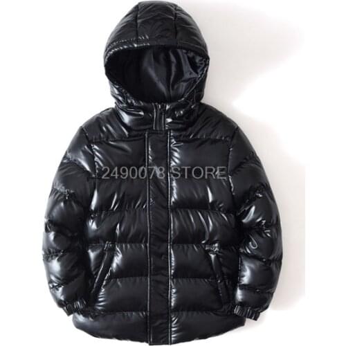 Boys Girl Winter Thick Warm Coat Kids Cotton Down Jacket Outwear Children Outdoor Waterproof Windproof Snowsuit 8-17 Year