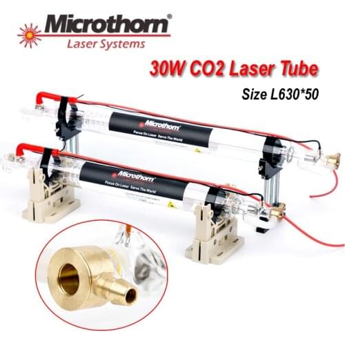 0122 VeCi 30W CO2 Laser Tube 630mm for Laser Engraving Cutting Machine