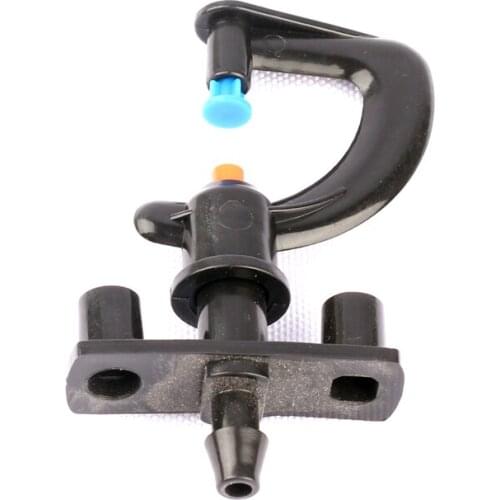 10set 7.5mm Joint G-Type Reflection Atomization Nozzle+Bracket Durable Garden Micro Irrigation Series Cooling Misting Sprinklers