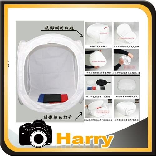 15.7" 40cm Light Photo Cube Soft Box +4 Color Backdrops SoftBox for Photo Studio Accessories