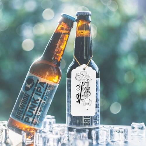 25pcs/set Key Bottle Opener Angel Keychain with Tags Wedding Party Favor Souvenirs Gifts for Guest