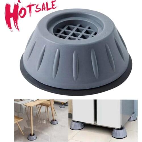 4PCS/Set Washing Machine Support Anti-slip Anti Vibration Dryer Raise Height Feet Pads Shock Noise Cancelling Machine Support