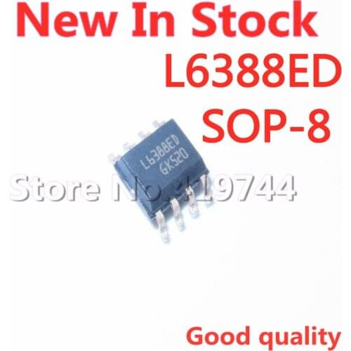 5PCS/LOT L6388 L6388D L6388ED SOP-8 High pressure side and low pressure side In Stock NEW original IC