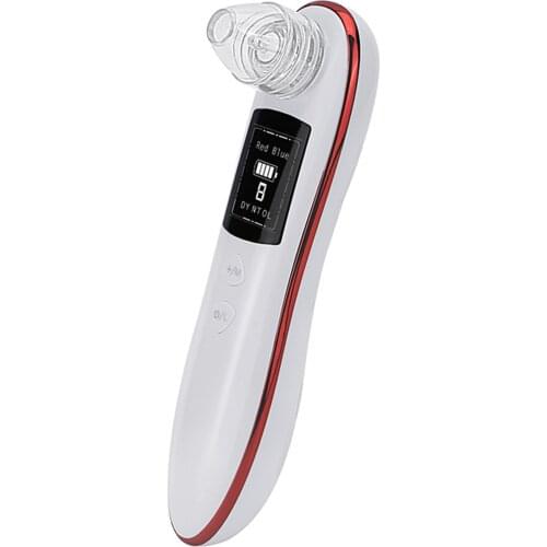 Ultrasonic Blackhead Remover Machine Powerful Electric Blackhead Pore Cleaner Face Beauty Machine With 6 Functional Heads