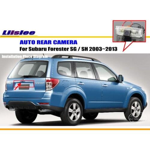 Car Parking Rear View Camera For Subaru Forester SG SH 2003~2010 2011 2012 2013 Vehicle HD Back Up Reverse Camera AUTO CCD CAM