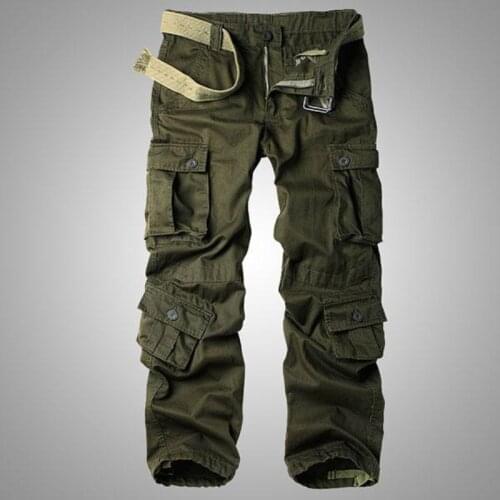 Causal Pockets Design Outdoor Cotton Mens Pants Cargo Pants Men Japanese Fashion Work Clothes Cargo Pants