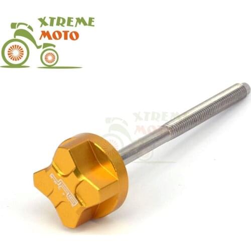 CNC Gold Motorcycle Air Filter Box Bolt Screw Plug For SUZUKI RMZ450 05-17 RM125 RM250 96-08 RM-Z250 93-08 RMZ250 07-17 RM-Z450