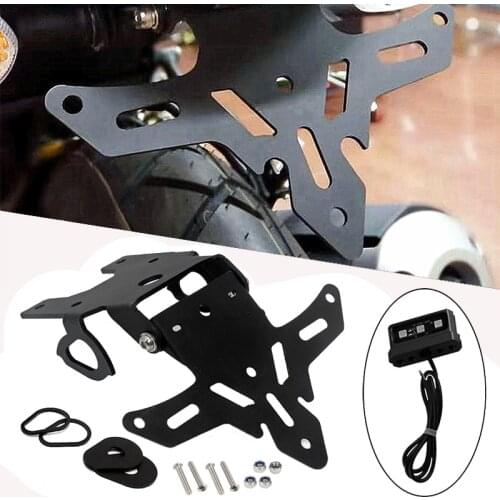 MTKRACING For YAMAHA XSR155 XSR 155 2019 2020 License Plate Holder LED Light Tail Tidy Fender Eliminator Motorcycle Accessories