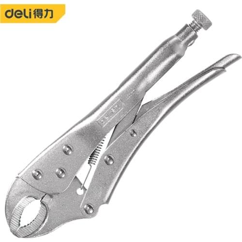 DL2001 5inch 7inch 10 inch Locking Pliers Round Nose Hot Sales Welding Tool Straight Jaw Lock Mole Plier Vice Grips Pliers Set