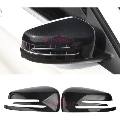 For Mercedes Benz AMG A Class W176 A45 2013-2018 Car Styling Side Wing Mirror Overlay Rear View Cover Car Styling Accessories