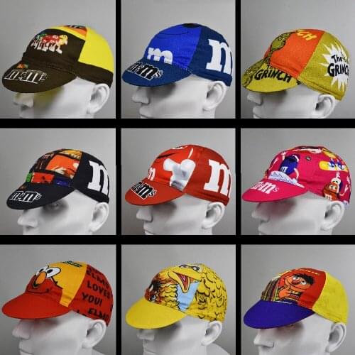Multi Styles Cycling Cap Men And Women Bike Wear Headdress Hat Road Mountain Race Headwear