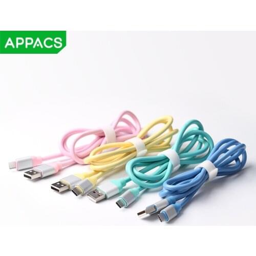 APPACS Type-C Cable Fast Charging Cable for Micro Type-C Phone Sync Data USB Cable Charge USB-C Charger Cord 1m 3.3ft