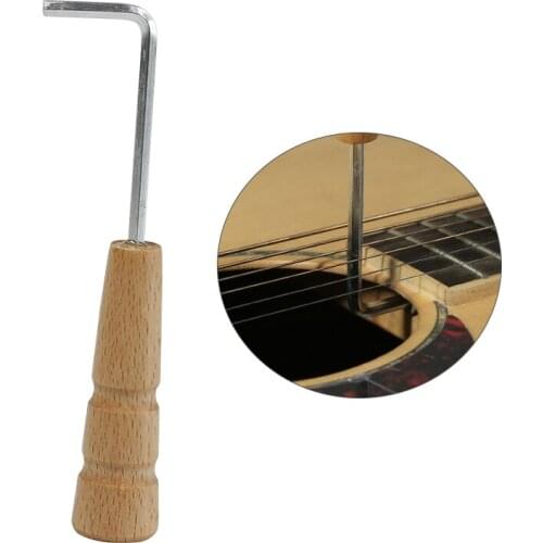 Woshion Guitar Metal Hexagon Wrench Length Extended Type Guitar Neck Adjustment Tool