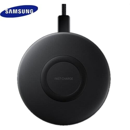 Original Samsung Fast Wireless Charger Stand For Galaxy S20 10 S9 S8 Plus S7 Note10+ 9 /iPhone 11 8 Plus X, 15W Qi Pad EP-P1100