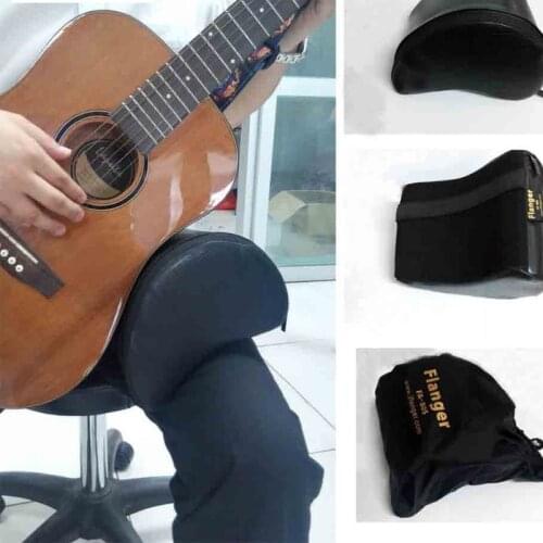 Flanger FA-80S Contoured Guitar Cushion PU Leather Cover Built-in Sponge Soft Durable Portable Musical Instruments Accessories