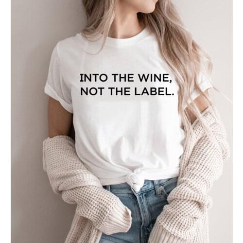 Into The Wine Not The Label Shirt David Rose LGBTQ Pride Event Tshirt Dan Levy Fans Gifts Unisex Tops