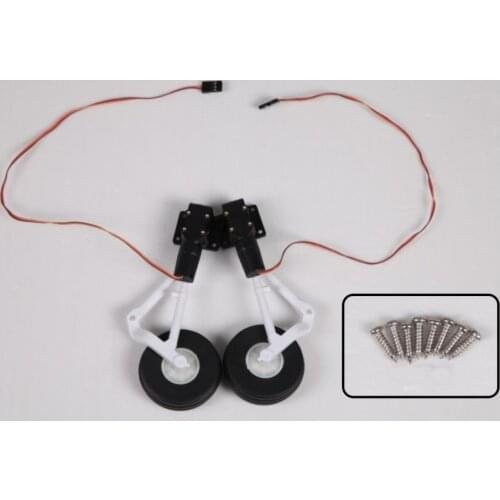FMS 1100mm 1.1m PC21 PC-21 Pilatus Main Landing Gear System with 2 Retracts installed RC Airplane Model Plane Parts FMSPP109