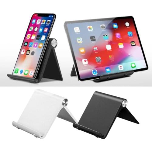 Держатель для телефона Foldable Desk Phone Holder Stand for Samsung S21 iPhone 11 12 Pro Mobile Phone Tablet Desktop Holder