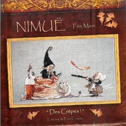 Gold Collection Lovely Counted Cross Stitch Kit Des Crepes Nimue Nium The Crepes Pancake Pancakes