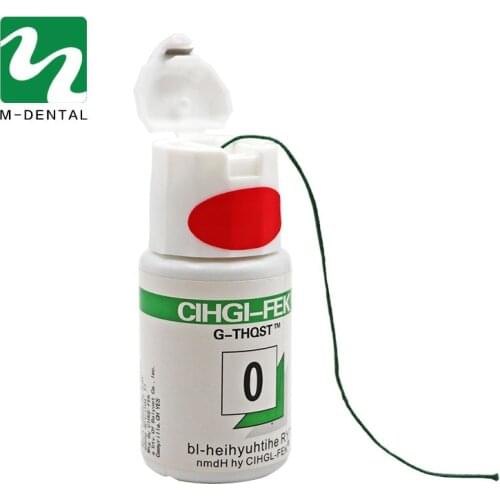 3pcs/Pack Dental Thread Dental Disposable Materials Knitted Retraction Cord Gingival Retraction Cord 0# 00# 000