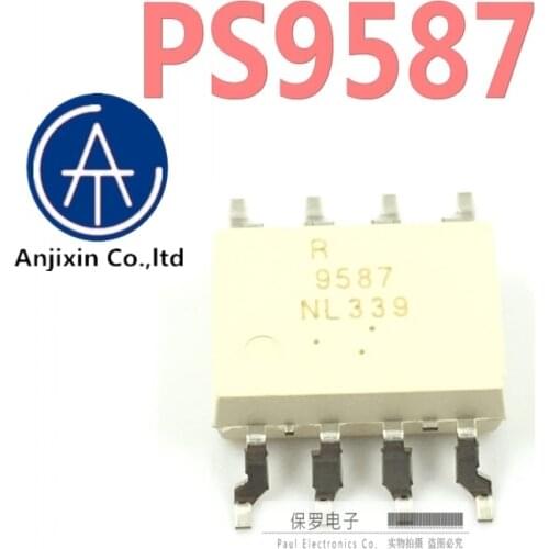 10pcs 100% orginal new real stock Photocoupler PS9587 NEC9587 R9587 SOP-8