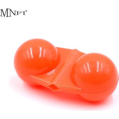 MNFT 10Pcs Double Rattle Attractor Beads Sea Boat Pier Fishing Rigs Vibrate Fish Attractors Bite Bait Alarm Bell Bead Accessory