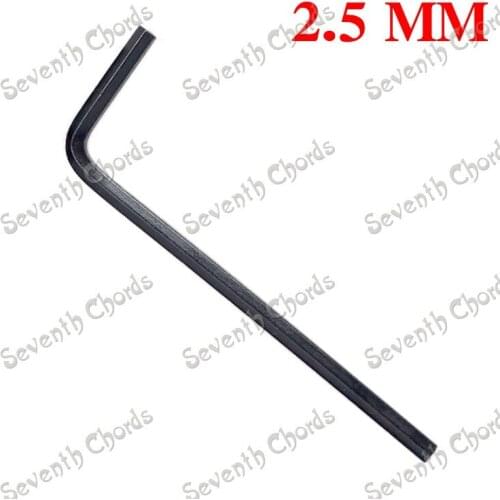 10 Pcs Guitar DIY Repair Tool 2.5mm Hexagon Allen Wrench for Tremolo Bridge Saddle Fixed Adjustment - Hex Wrench Key