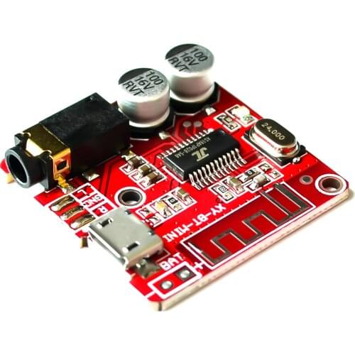 10PCS/LOT Bluetooth Audio Receiver board Bluetooth 4.1 mp3 lossless decoder board Wireless Stereo Music Module