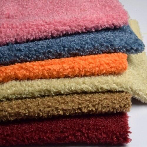 1000g New small alpaca wool plush fabric for clothes toys counter photography background diy homedecor materials 45x160cm