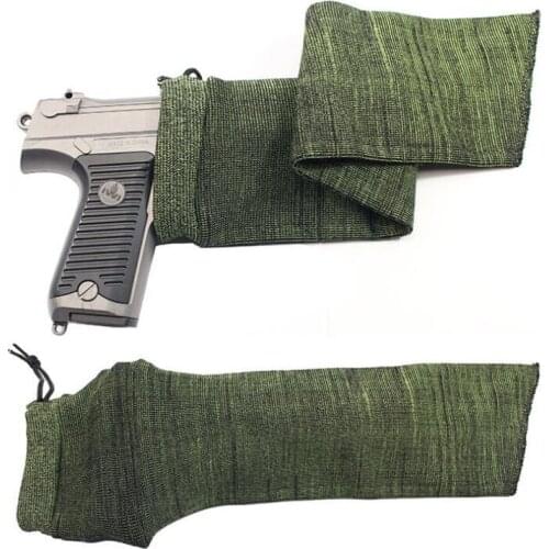 36 cm Knitting Gun Sock Pistol Socks Airsoft CS Protective Cover Shot Gun Bag Case Dustproof Outdoor Hunting Holster Accessories