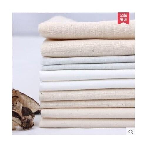 Warp Cloth Tie Clothing Fabric Polyester Cotton Dyed Cloth Brocade Fabric Other Fabric Plain White Design Legislation Cut White