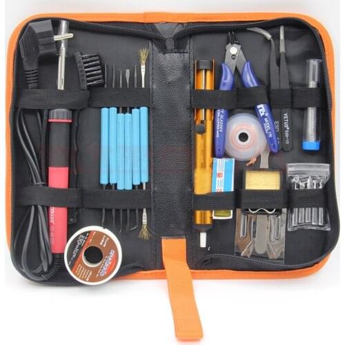 CXG E60W Electric Soldering Iron EU Digital LCD Adjustable NC thermostat Electric Soldering Iron Iron Tsui Solder wire rosin