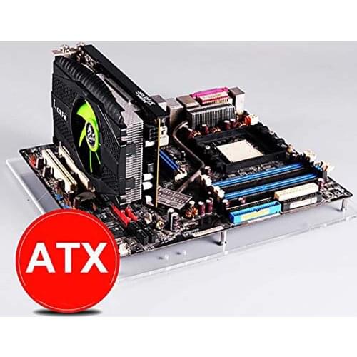 PC Open Frame Test Bench Chassis Mini ITX MATX EATX ATX Motherboard Computer Case DIY Wall Stand VESA Back Hanger Holder