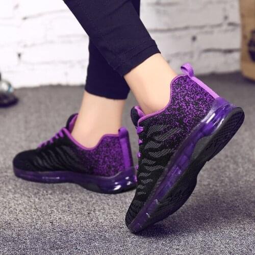 Fashionable womens light sports shoes shoes outdoor sports shoes breathable mesh comfortable shoes air cushion womens shoes