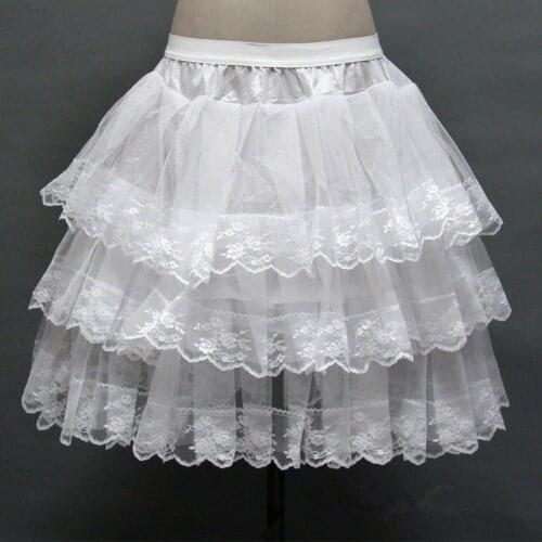 2018 New Petticoat 3 Layers Short Petticoat Flower Girl Dress Crinoline for Wedding Little Girls/Kids/Children Underskirt