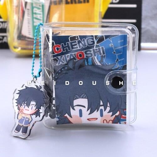 Shiguang Daili Ren Cheng Xiaoshi Lu Guang Pen Sticker PVC Mini Loose Leaf Diary Book Spiral Binder Index Page Dividers Notebook