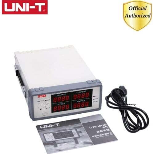 UNI-T UTE1010A Real-voltage uni-t bench RMS Digital power factor and power meter analyzer range 3000W