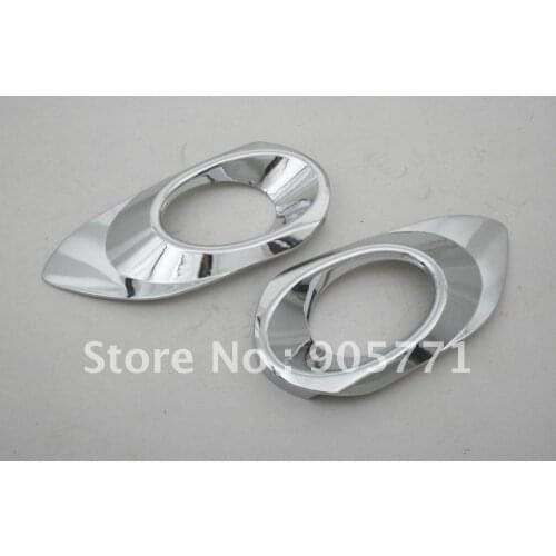 High Quality Chrome Front Fog Cover for VW Jetta MK6 free shipping