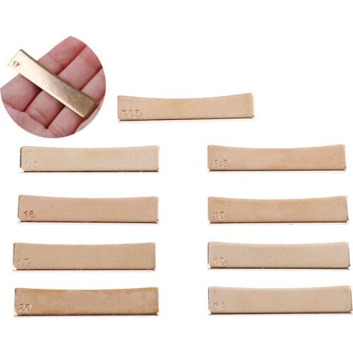 1pcs Durable Brass Guitar Bass Radius Fingerboard Fret Press Caul Insert for Guitarist Luthier Tools Guitar Maintenance Kit