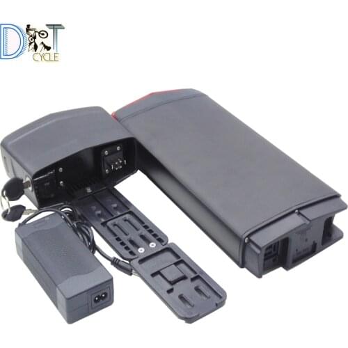 Luggage carrier battery RB-3 rear rack 52V 14Ah 48V 10Ah 36V 10Ah 1000W 500W 250W Li-ion battery pack for city bike with charger