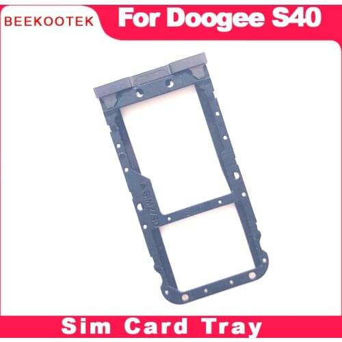 BEEKOOTEKi New Original Doogee S40 Sim Card Holder Sim Card Slot Tray Holder For Doogee S40 Smart Phone