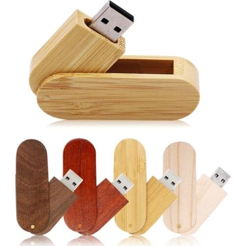 Wooden pendrive Custom logo usb 2.0 Flash Drive 128GB 64GB 32GB 16GB U disk Memory stick USB memory memoria usb wedding Gift